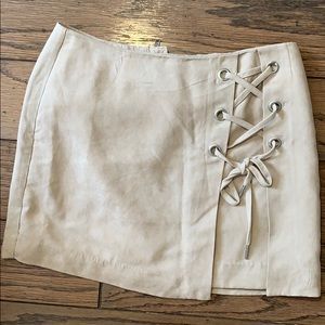 Beige skirt